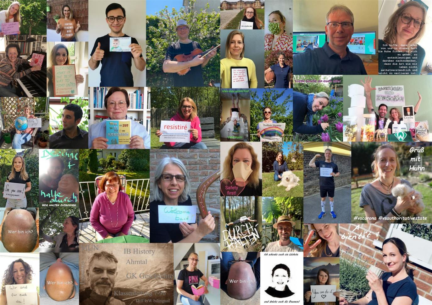 Wir halten zusammen an der Goetheschule Essen